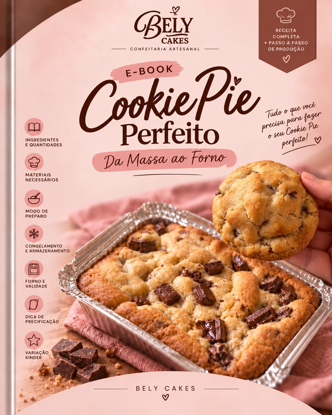 Curso Cookie Pie Perfeito — Da Massa ao Forno